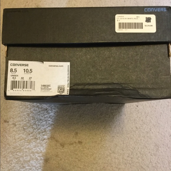 Converse Other - Converse All Star white varsity NWT men’s size 8.5